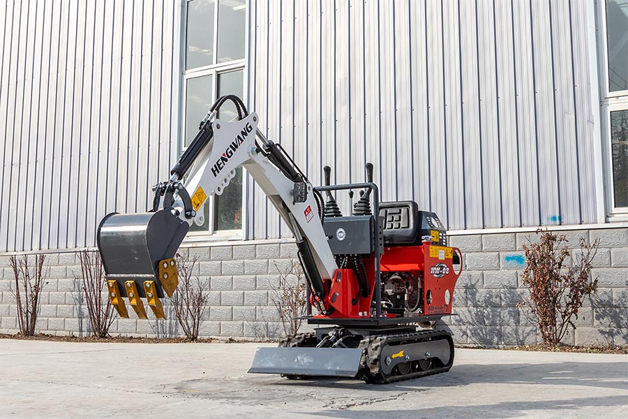 HW-08 Mini Excavator: Power Meets Precision in Tight Spaces