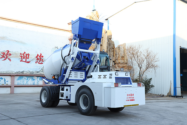Discover the HWJB450 Self-Loading Concrete Mixer Truck: Efficiency and Reliability Combined