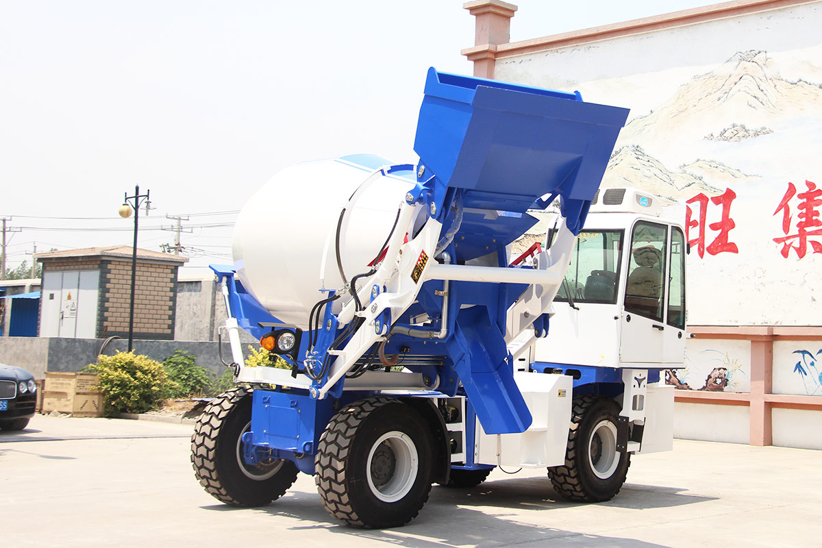  HWJB350 Self-Loading Concrete Mixer: The Ultimate Choice for Construction Efficiency