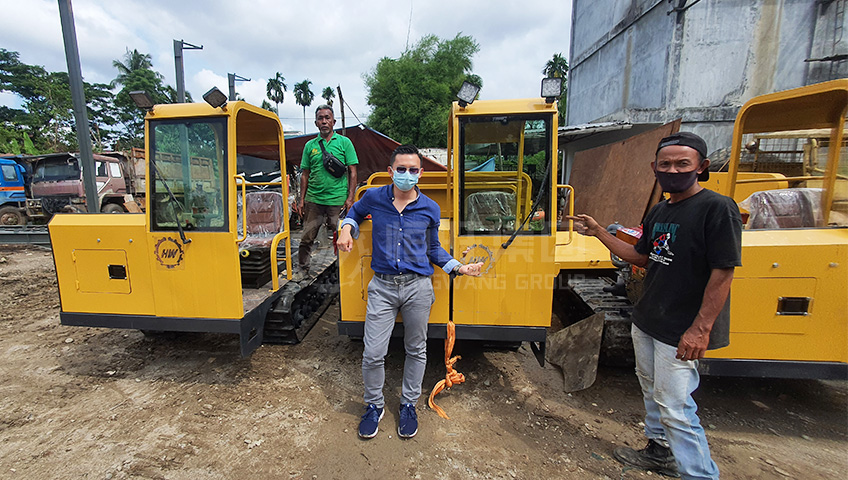 After receiving 5 crawler transporters, Indonesian customers