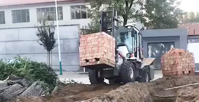 Colombian customer is transporting goods